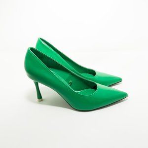 Zara Green Heels
